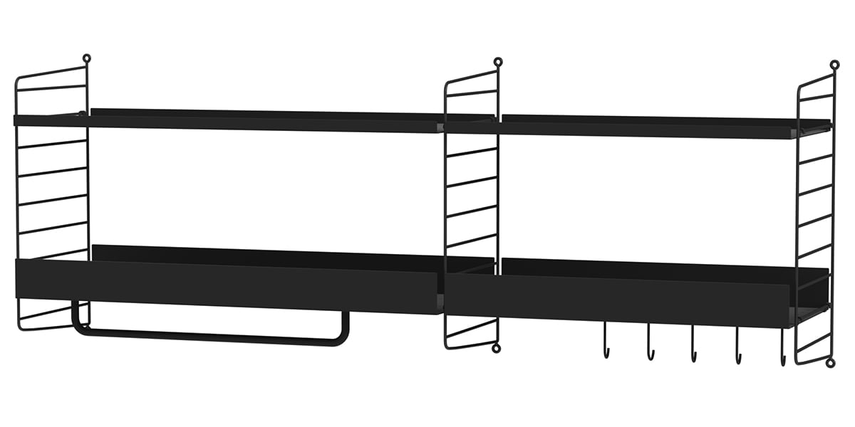 Créez votre système de rangement modulable STRING SYSTEM, de A...