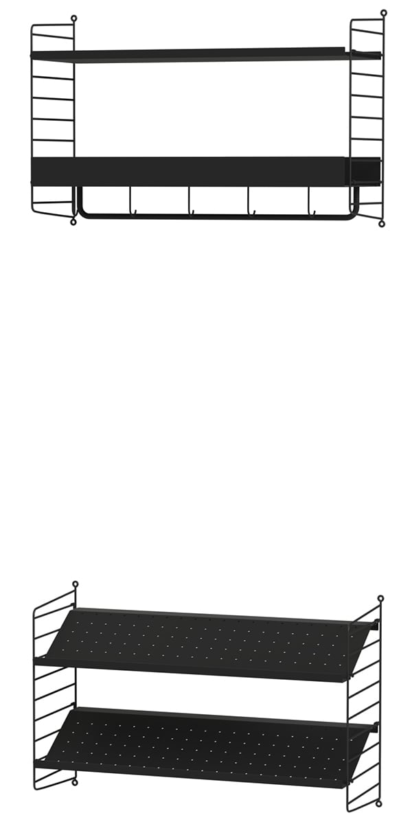 STRING SYSTEM, oprette din egen modulopbygget opbevaringssystem system, fra A...