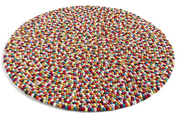 PINOCCHIO tæppe, HAY - farven og komfort i en ren uld - deco og design
