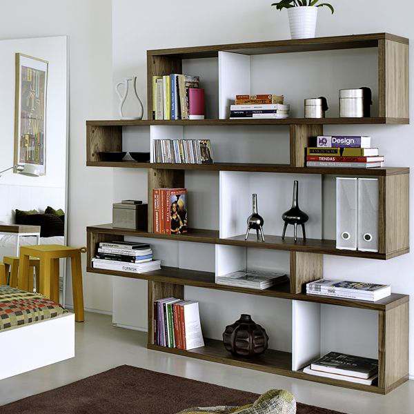 étagères contemporaines en bois, LONDON est réversible, trois dimensions, plusieurs options de finition - Design Temahome
