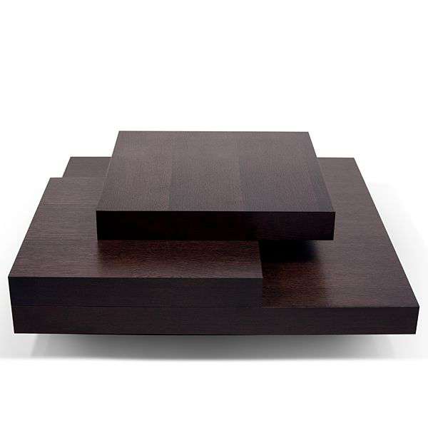 SLATE 、コーヒーテーブル：軽量素材の柔軟性と具体的な効果-によって設計されIN ES MARTINHO