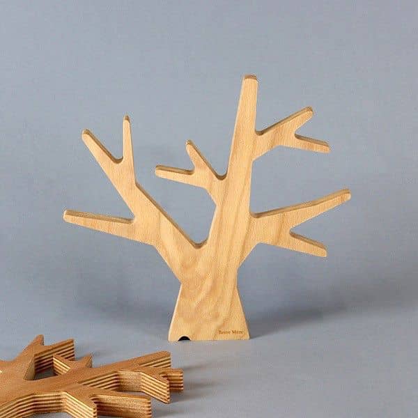 L'arbre, salvamanteles, madera de haya, eco-diseño