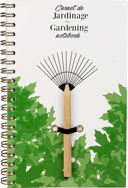 Ricettario, quaderno per il giardinaggio e quaderno DIY -da- DIY, design eco-responsabile