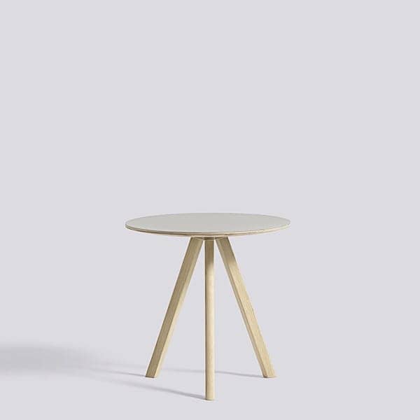 COPENHAGUE השולחן העגול CPH20 CHP25 עשוי עץ ודיקט מוצקים, על ידי רונאן וbouroullec Erwan - דקו ועיצוב