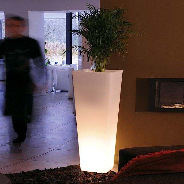 LUMINOUS vase ALL SO QUIET - indoor and outdoor - an extraordinary environment