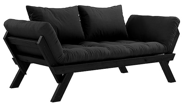 ALULA, un comodo divano, chaise longue, trasformabile in letto aggiunto - inclusi futon e 2 cuscini