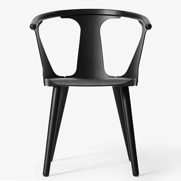 木製椅子IN BETWEEN（SK1およびSK2）のコレクション、オプションのパッド付きシート、＆TRADITION