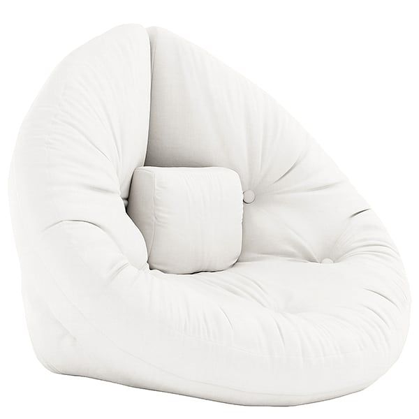 LITTLE NEST, en kokong stol, som også er en futon, koselig og behagelig for barnet ditt - deco og design