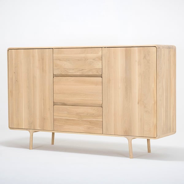 FAWN, range of high-end furniture in solid oak, by GAZZDA