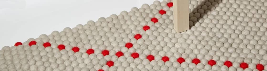 DOT CARPET, en vakker og behagelig teppe, HAY - deco og design